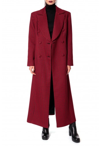 Coat Stephanie Dark Red