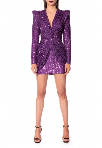 Dress Jennifer Purple Magic