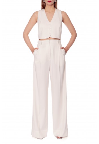 Trousers Gwen Aesthetic White