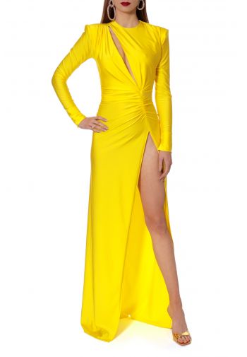 Sukienka Adriana Super Yellow