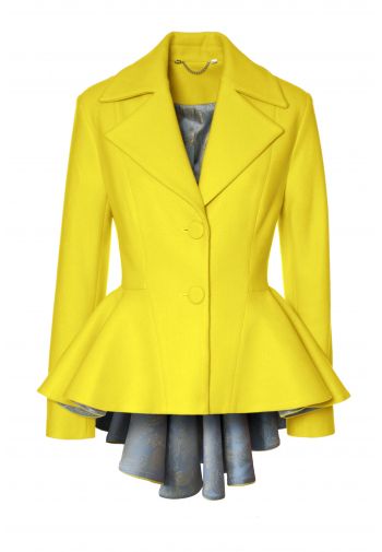 Coat Ingrid Fun Yellow