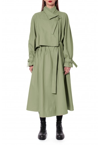 Trench Rosemary Sage Green